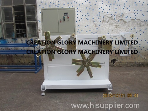 Double station winder for extrusion production line