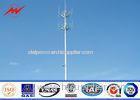 Anticorrosive 100 FT Mobile Communication Tower With Hot Dip Galvanization