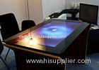Shopping mall IR touch monitor table with built in computer