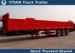 Heavdy duty 2 axles 3 axles Flatbed Semi Trailer with high board 50 tons Payload