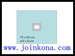Disposable nonwoven surgical drape