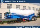 Customized v type dry bulk cement trailer with 2 axles 25cbm capacity