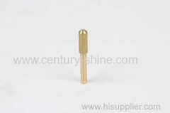precision brass shaft milled parts