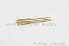 precision brass shaft milled parts