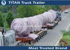 Special Transportation Hydraulic tri axle trailer Modular with Diesel Engine