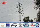 Hot dip galvanization electrical power pole for over headline project