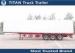 Professional 30 - 100 ton Utility refrigerated trailer vehicle -28 degrees