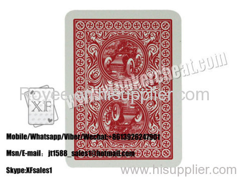 Poker Cheat Plastic Invisible Playing Cards Modiano Ramino Golden Trophy
