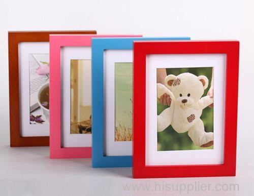 Solid wood flat Photo Frame with all sorts of sizes