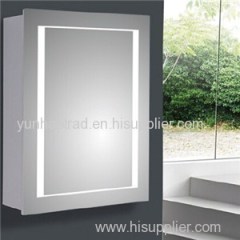 Aluminium Bathroom LED Light Mirror (A-8003)
