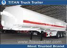 3 Axles food grade tanker trailer with 30000 liters - 45000 liters capacity