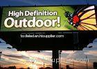 HD Outdoor Programmable LED Signs / LED Billboard Display For Roadside