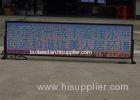 HD Commercial LED Moving Message Display / RGB LED Screen Pixel Pitch