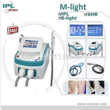 Portable SHR IPL ELIGHT hair removal skin rejuvenation machine with FDA CE