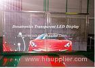 P10mm Behind Glass Mounted LED Curtain Display LED Perimeter Boards