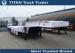 Customized tri axle low loader heavy duty equipment trailers with JOST or FUWA landing gear