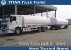 Advanced full draw bar semi monoblock tanker trailer truck with 3 axles