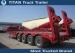 Customized 4 axle 5 axle 6 axle low bed trailer with mechanical suspension