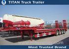 Extendable Heavy Haulage 100 ton low load trailer for carrying excavator