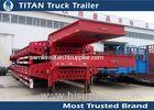 Durable heavy haulage 3 - 8 axle trailer for Transportating Construction Machinery