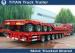 2 - 6 Axles Extendable Flatbed Trailer For Transporting pipes Long Materials