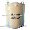 Beige Circular 1 ton Food Grade FIBC with two handlings UV treated