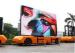 Movable SMD P8mm Truck Mounted LED Screen Rental LED Display With Steel Structure