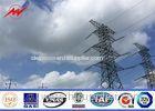110 KV Polygonal High Voltage Galvanization Power Poles For Electrical Line