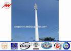 50m Conical 138kv Power Transmission Tower / Power Transmission Pole