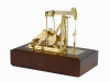 Diecast Zinc Alloy & Wood & Acrylic Plastic Oil Pumping Unit Model with Music Box