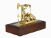 Diecast Zinc Alloy & Wood & Acrylic Plastic Oil Pumping Unit Model with Music Box