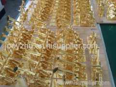 Zinc Alloy & Wood Oilfiled Pumping Unit Model with Pen Holder