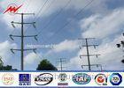 Polygonal Electrical Power Pole for 110KV Medium Voltage Transmission
