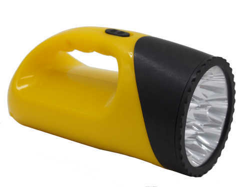 Plastic 8LED handle light dry battery