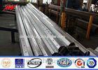 Welding Tapered 33M Galvanized Steel Street Lighting Pole With Powder Painting