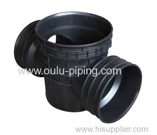 Plastic Coupling Chamber Body for residential area sewage groove series