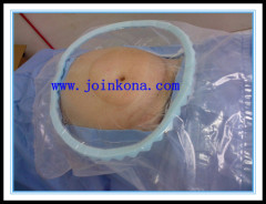 Disposable childbirth surgical drape