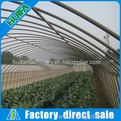 Low Cost Agricultural Plastic Arch Single Span Greenhouse