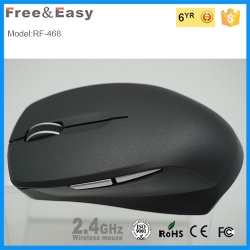 Computer perpherial black wireless mouse