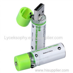 1.2V 1450mAh rechargeable usb battery for wireless mouse