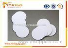 White Clear 13.56mhz Coin Rfid Security Tags ABS / PVC / Silicon