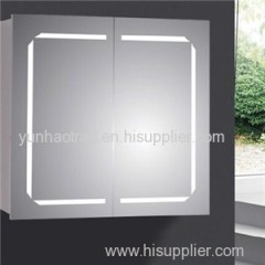 Aluminium Bathroom LED Light Mirror (A-8002)