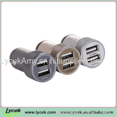 Lycek Metal promotional usb car charger made in China