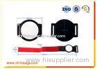 13.56 Mhz Smart Card Rfid Bracelets Nylon Adjustable Round Design