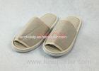 Nature Cotton Calico Hotel Disposable Products Open Toe Ribbon Edge 7mm Whiten EVA