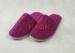 Dark Purple Wick Velvet Hotel Room Supplies Disposable Luxury Bathroom Closed Toe