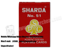 Magic Poker SHARDA Invisible Playing Cards With Contact Lenses Perspective Glasses