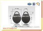 Black Access Control Keytags / Epoxy Rfid Fob For Door Access