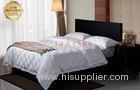 100% Cotton Luxury Hotel Bedding Sets White 300TC 9cm checks