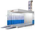 EPS Insulation Wall Panel and PVC Curtain Electric Damper Actuates Paint Prep Station